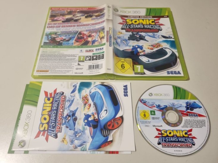 (Bild für) Xbox 360 Sonic All-Stars Racing Transformed - Limited Edition - zum Schließen ins Bild klicken