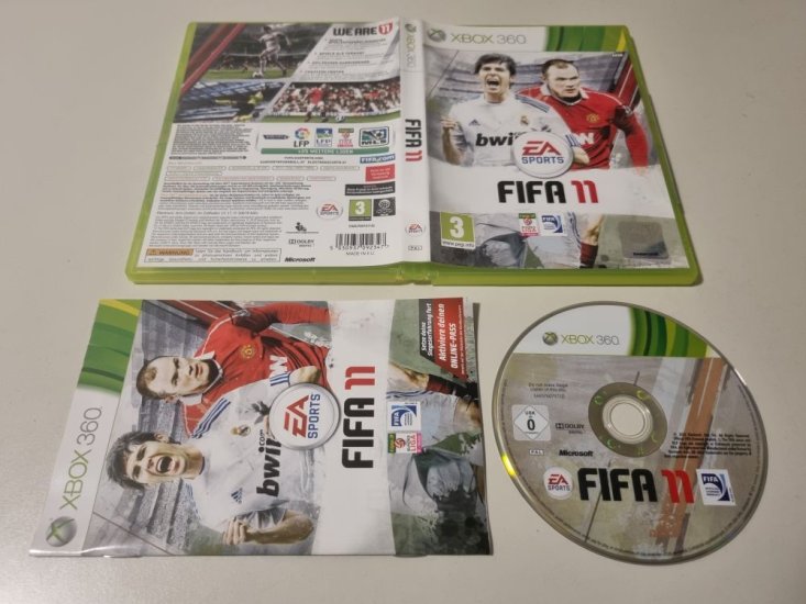 (Bild für) Xbox 360 Fifa 11 - zum Schließen ins Bild klicken