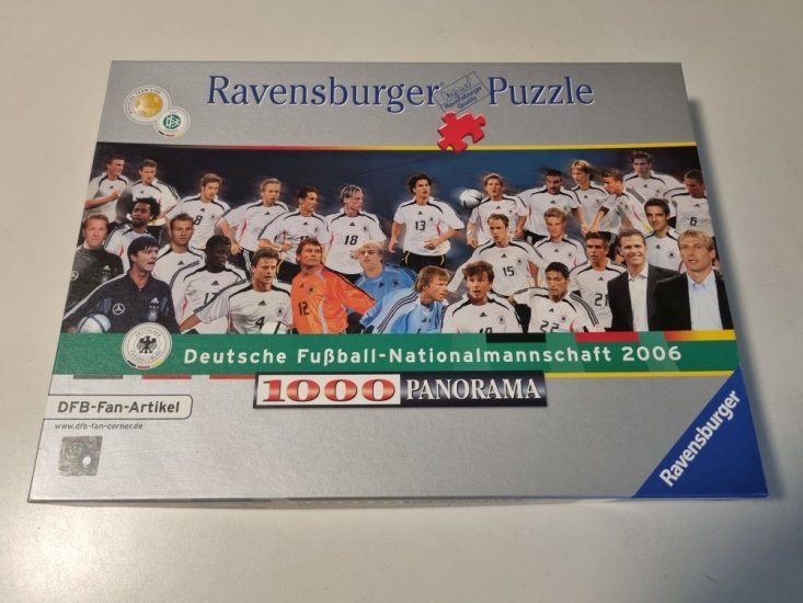 (Bild für) BS Deutsche Fußball-Nationalmannschaft 2006 1000 Teile Puzzle - zum Schließen ins Bild klicken