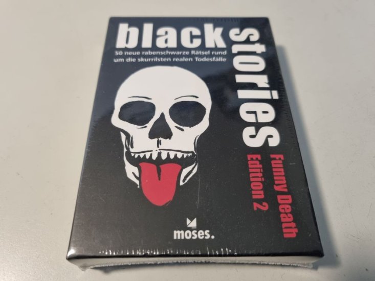 (Bild für) BS Black Stories - Funny Death Edition 2 - zum Schließen ins Bild klicken