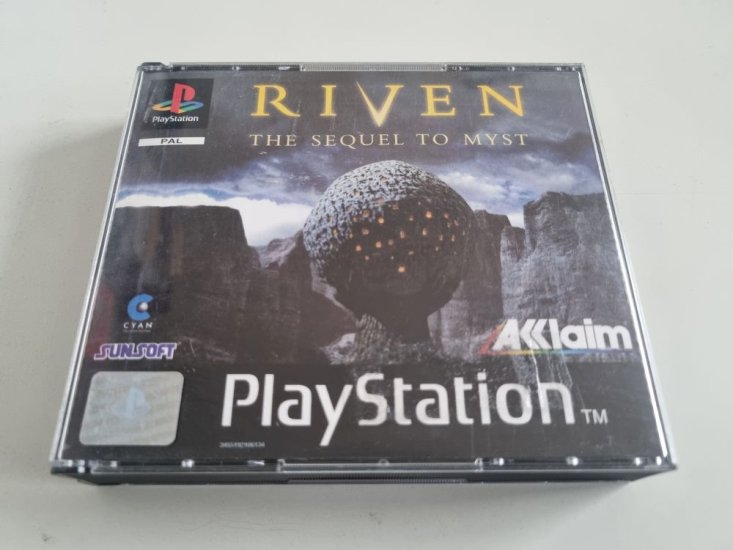 (Bild für) PS1 Riven - The Sequel to Myst - zum Schließen ins Bild klicken
