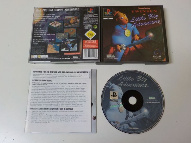 (Bild für) PS1 Little Big Adventure - zum Schließen ins Bild klicken