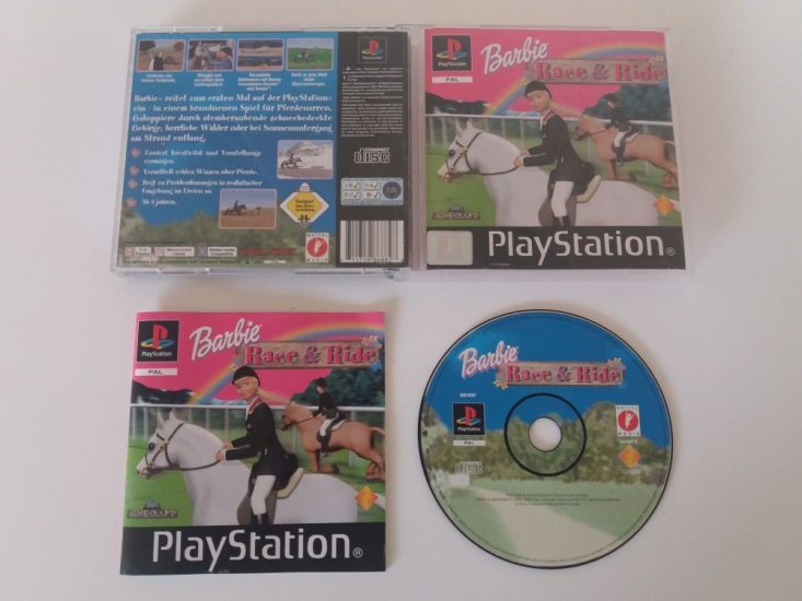 (Bild für) PS1 Barbie Race & Ride - zum Schließen ins Bild klicken