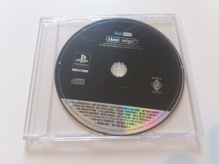 (Bild für) PS1 Steel Reign Promo version - zum Schließen ins Bild klicken