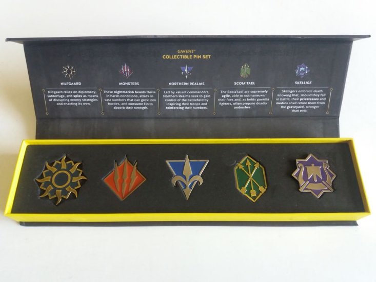 (Bild für) Gwent Collectible Pin Set - zum Schließen ins Bild klicken