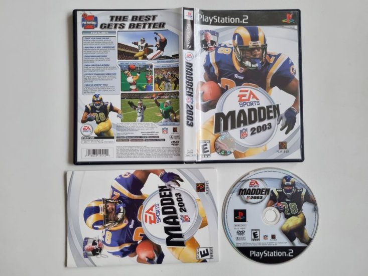 (Bild für) PS2 Madden NFL 2003 - zum Schließen ins Bild klicken