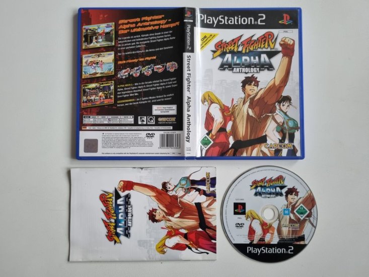 (Bild für) PS2 Street Fighter Alpha Anthology - zum Schließen ins Bild klicken