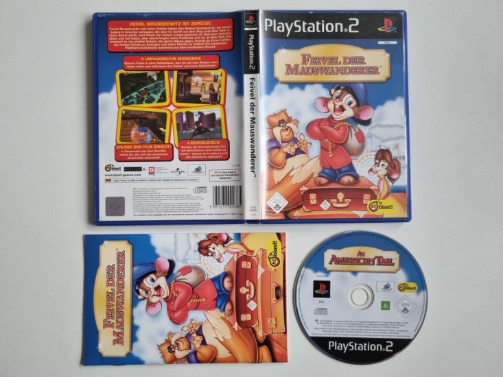 (Bild für) PS2 Feivel der Mauswanderer - zum Schließen ins Bild klicken