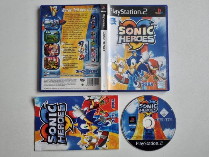 (Bild für) PS2 Sonic Heroes - zum Schließen ins Bild klicken