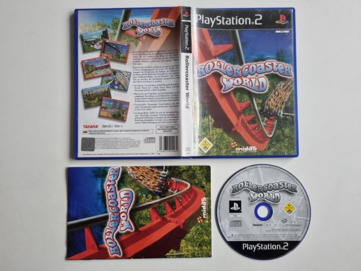 (Bild für) PS2 Rollercoaster World - zum Schließen ins Bild klicken