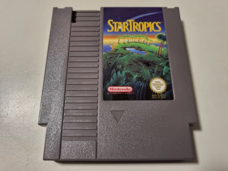 (Bild für) NES Star Tropics NOE - zum Schließen ins Bild klicken