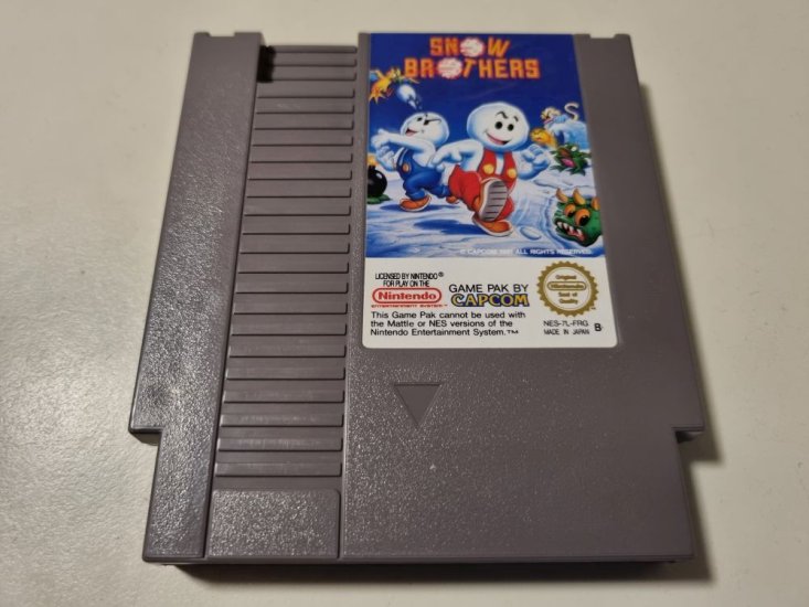 (Bild für) NES Snow Brothers FRG - zum Schließen ins Bild klicken