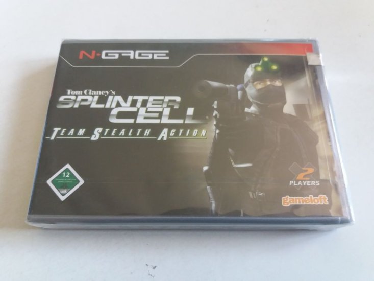 (Bild für) NGage Tom Clancy's Splinter Cell Team Stealth Action - zum Schließen ins Bild klicken