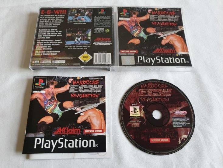 (Bild für) PS1 ECW Hardcore Revolution - zum Schließen ins Bild klicken
