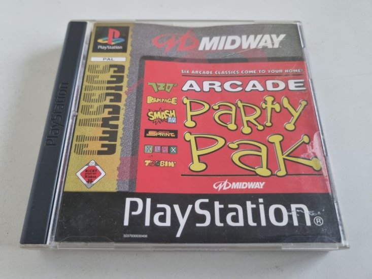 (Bild für) PS1 Arcade Party Pak - zum Schließen ins Bild klicken