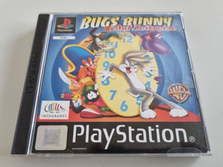 (Bild für) PS1 Bugs Bunny Auf Zeitreise - zum Schließen ins Bild klicken