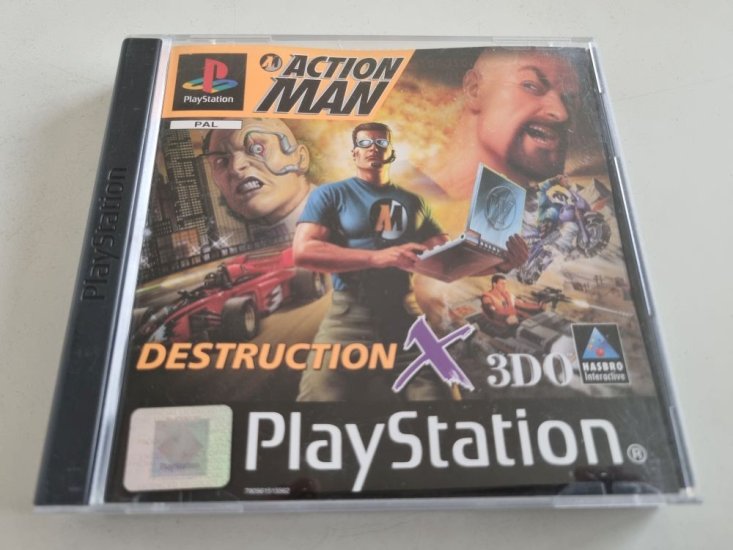 (Bild für) PS1 Action Man - Destruction X - zum Schließen ins Bild klicken