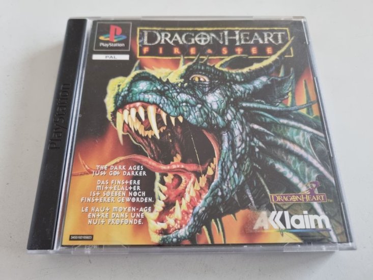 (Bild für) PS1 Dragon Heart - Fire & Steel - zum Schließen ins Bild klicken