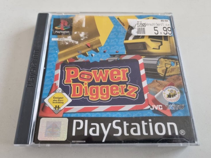 (Bild für) PS1 Power Diggerz - zum Schließen ins Bild klicken