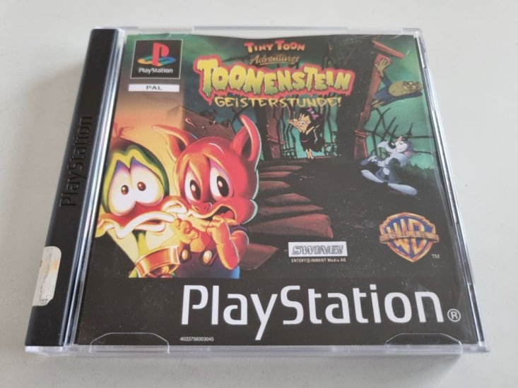 (Bild für) PS1 Tiny Toon Adventures - Toonenstein - Geisterstunde! - zum Schließen ins Bild klicken