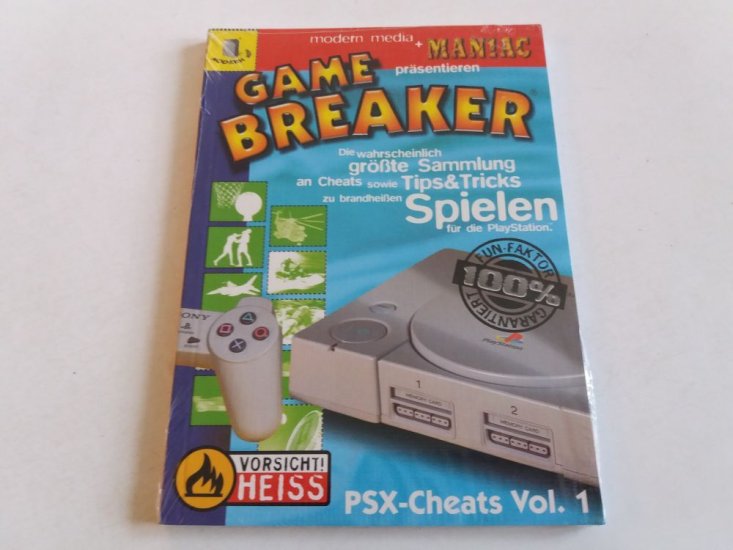 (Bild für) Game Breaker PSX-Cheats Vol. 1 - zum Schließen ins Bild klicken
