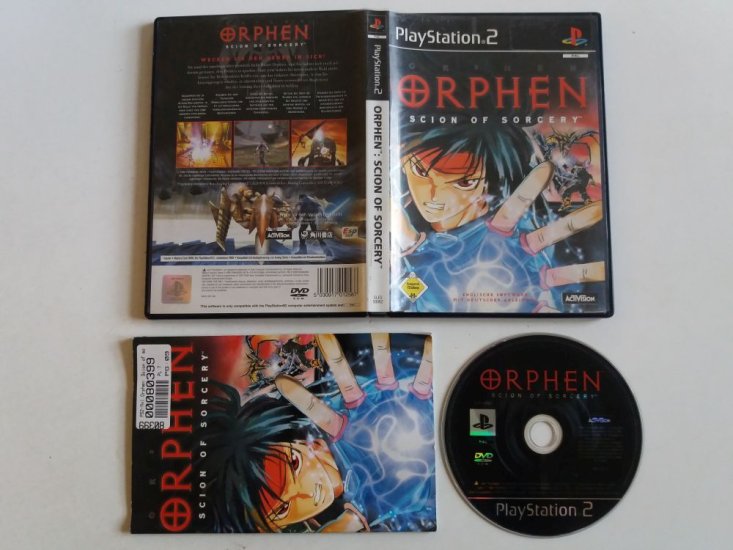 (Bild für) PS2 Orphen: Scion of Sorcery - zum Schließen ins Bild klicken