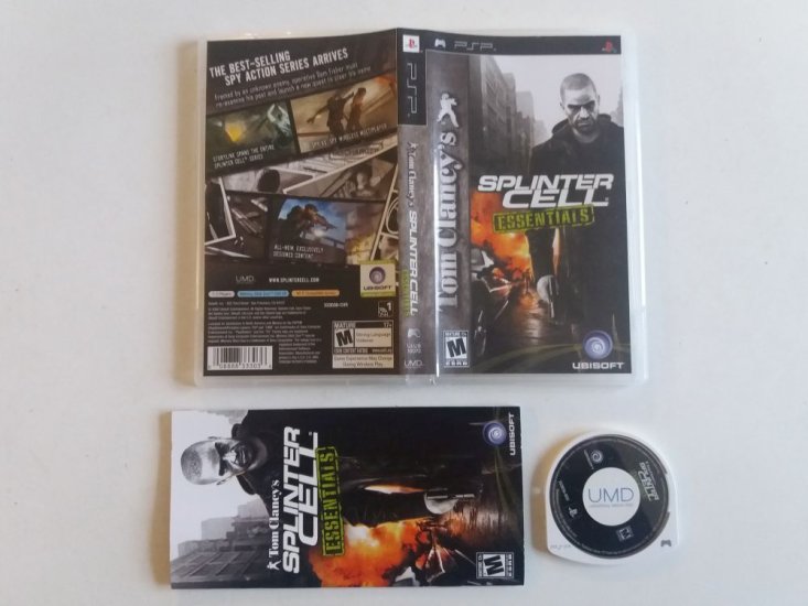 (Bild für) PSP Tom Clancy's Splinter Cell Essentials - zum Schließen ins Bild klicken
