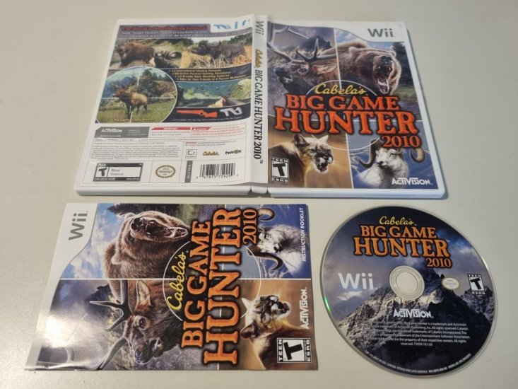 (Bild für) Wii Cabela's Big Game Hunter 2010 USA - zum Schließen ins Bild klicken