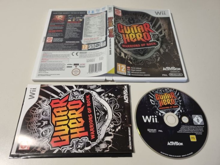 (Bild für) Wii Guitar Hero - Warriors of Rock SCN - zum Schließen ins Bild klicken
