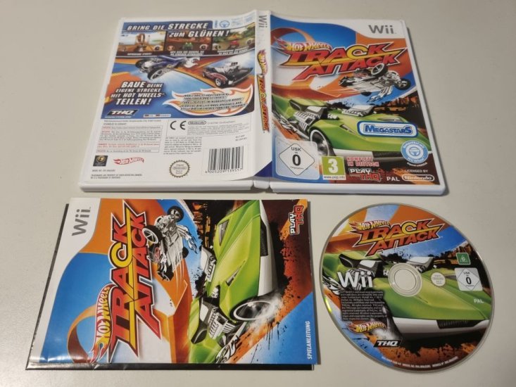 (Bild für) Wii Hot Wheels - Track Attack NOE - zum Schließen ins Bild klicken