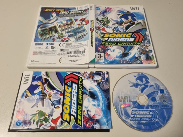 (Bild für) Wii Sonic Riders - Zero Gravity UKV - zum Schließen ins Bild klicken