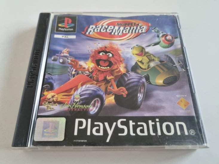 (Bild für) PS1 Muppet RaceMania - zum Schließen ins Bild klicken