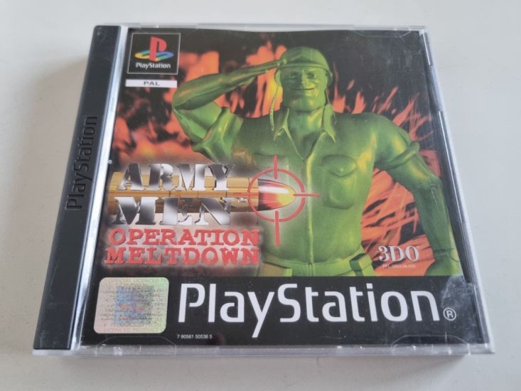 (Bild für) PS1 Army Men - Operation Meltdown - zum Schließen ins Bild klicken
