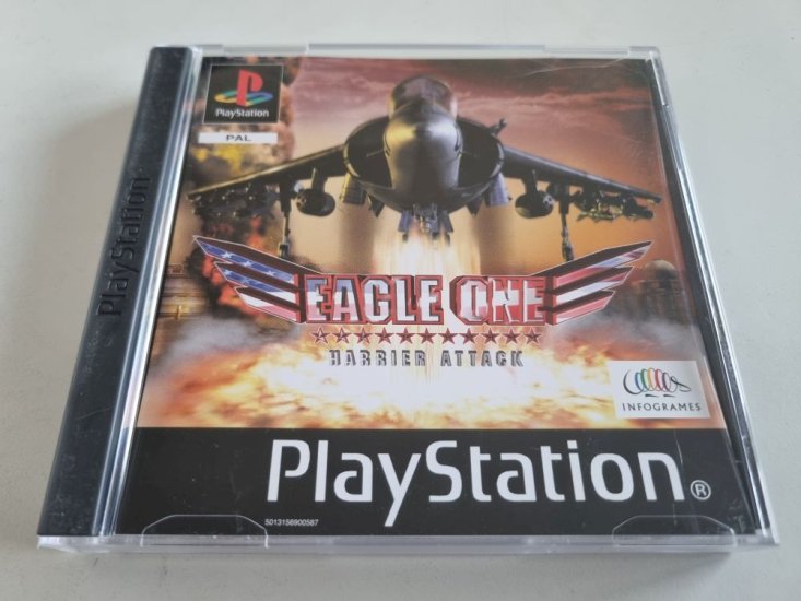 (Bild für) PS1 Eagle One - Harrier Attack - zum Schließen ins Bild klicken