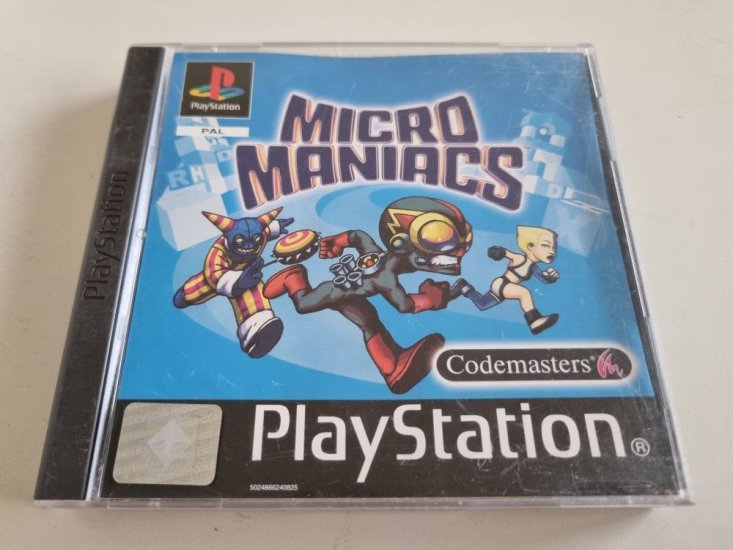 (Bild für) PS1 Micro Maniacs - zum Schließen ins Bild klicken