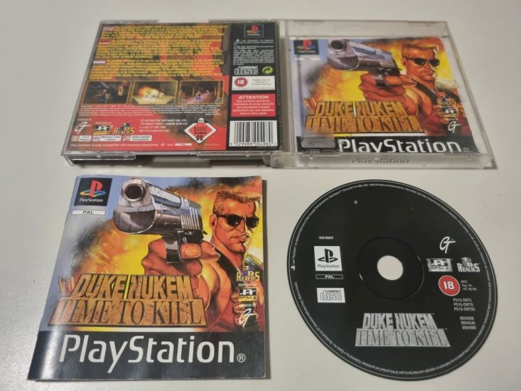 (Bild für) PS1 Duke Nukem - Time to Kill - zum Schließen ins Bild klicken