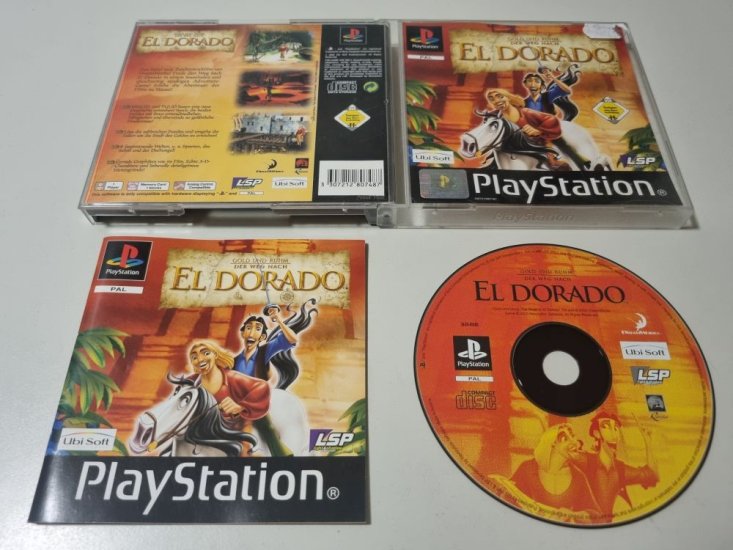 (Bild für) PS1 Gold und Ruhm - Der Weg nach El Dorado - zum Schließen ins Bild klicken