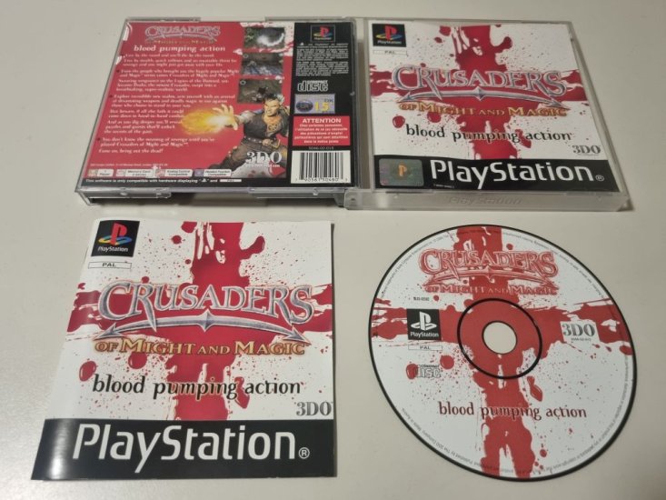 (Bild für) PS1 Crusaders of Might and Magic - zum Schließen ins Bild klicken