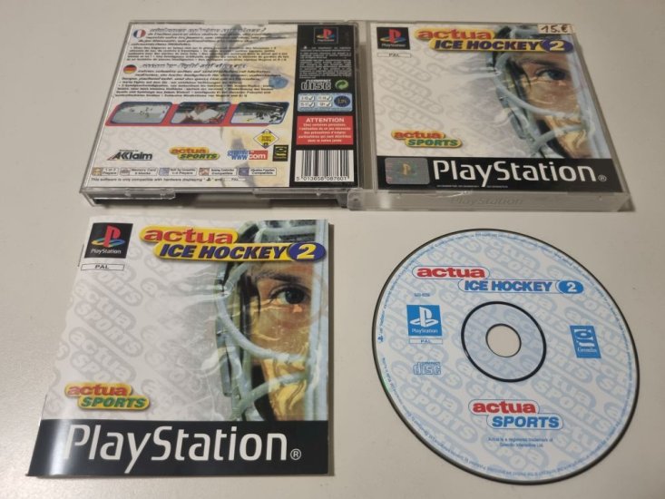 (Bild für) PS1 Actua Ice Hockey 2 - zum Schließen ins Bild klicken