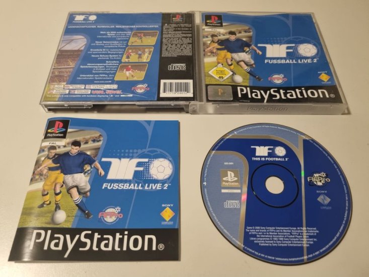 (Bild für) PS1 Fussball Live 2 - zum Schließen ins Bild klicken
