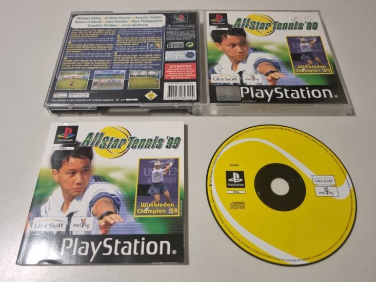 (Bild für) PS1 All Star Tennis '99 - zum Schließen ins Bild klicken