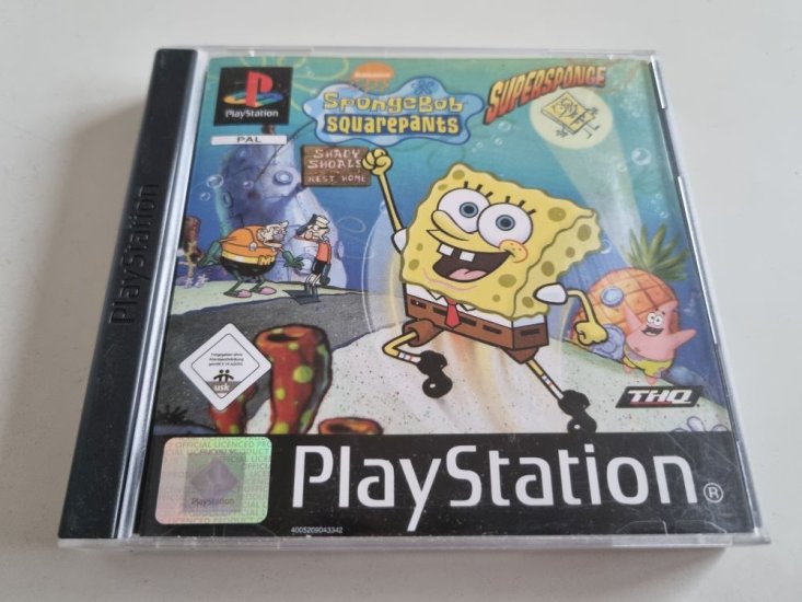 (Bild für) PS1 Spongebob Squarepants - Supersponge - zum Schließen ins Bild klicken