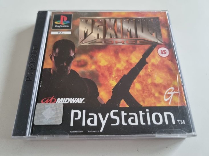 (Bild für) PS1 Maximum Force - zum Schließen ins Bild klicken