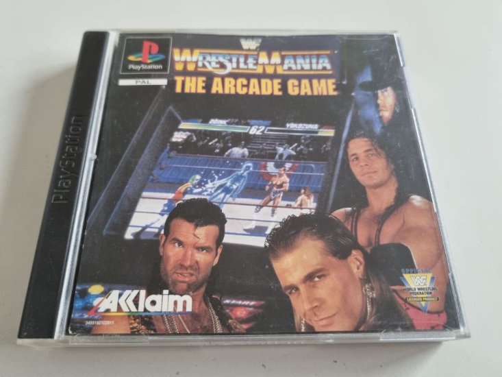 (Bild für) PS1 WWF Wrestlemania - The Arcade Game - zum Schließen ins Bild klicken