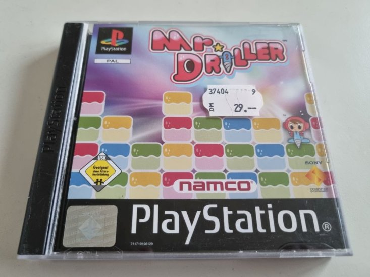 (Bild für) PS1 Mr. Driller - zum Schließen ins Bild klicken