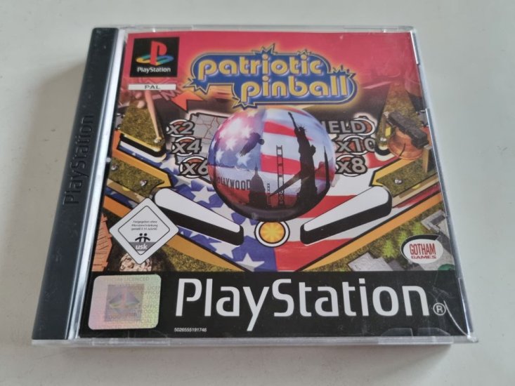 (Bild für) PS1 Patriotic Pinball - zum Schließen ins Bild klicken