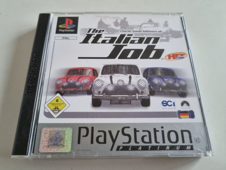 (Bild für) PS1 The Italian Job - zum Schließen ins Bild klicken