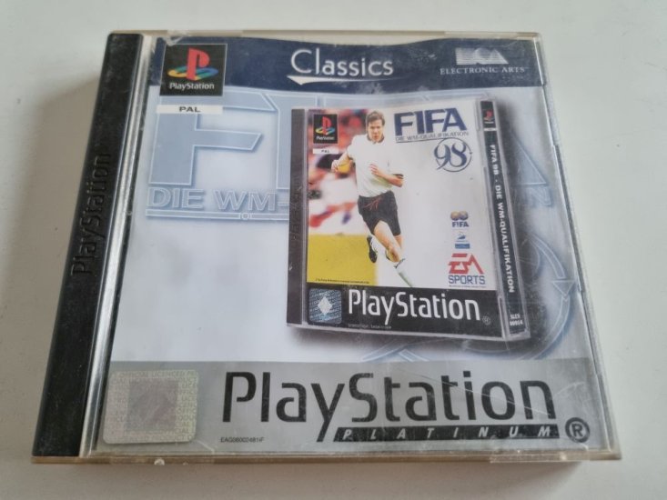 (Bild für) PS1 Fifa 98 - Die WM-Qualifikation - zum Schließen ins Bild klicken