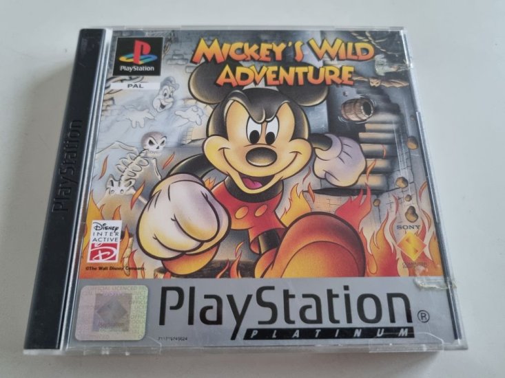 (Bild für) PS1 Mickey's Wild Adventure - zum Schließen ins Bild klicken