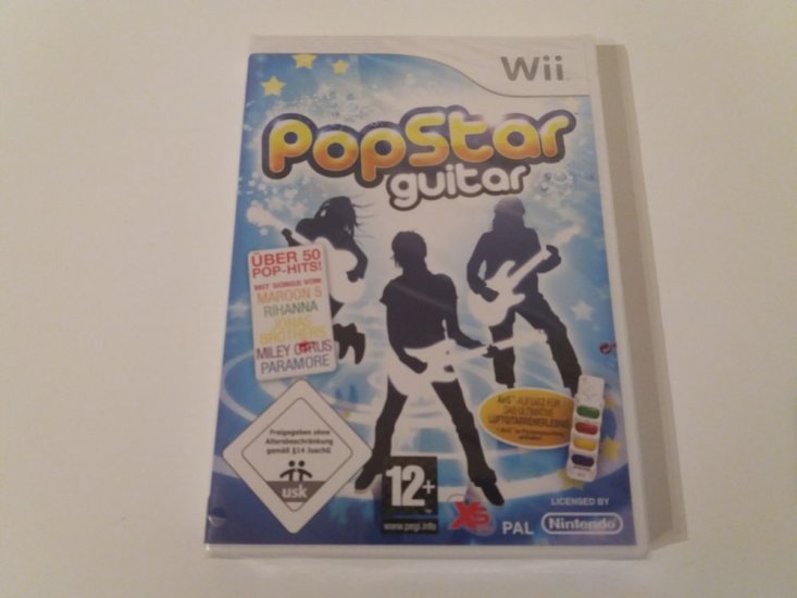 (Bild für) Wii Popstar Guitar NOE - zum Schließen ins Bild klicken